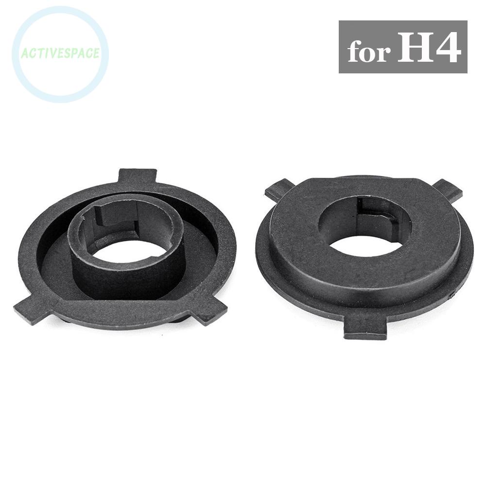⚡READYSTOCK⚡New Replaces Replacement For H4 LED Holder Accessories 2pcs Bulb Base Adapter