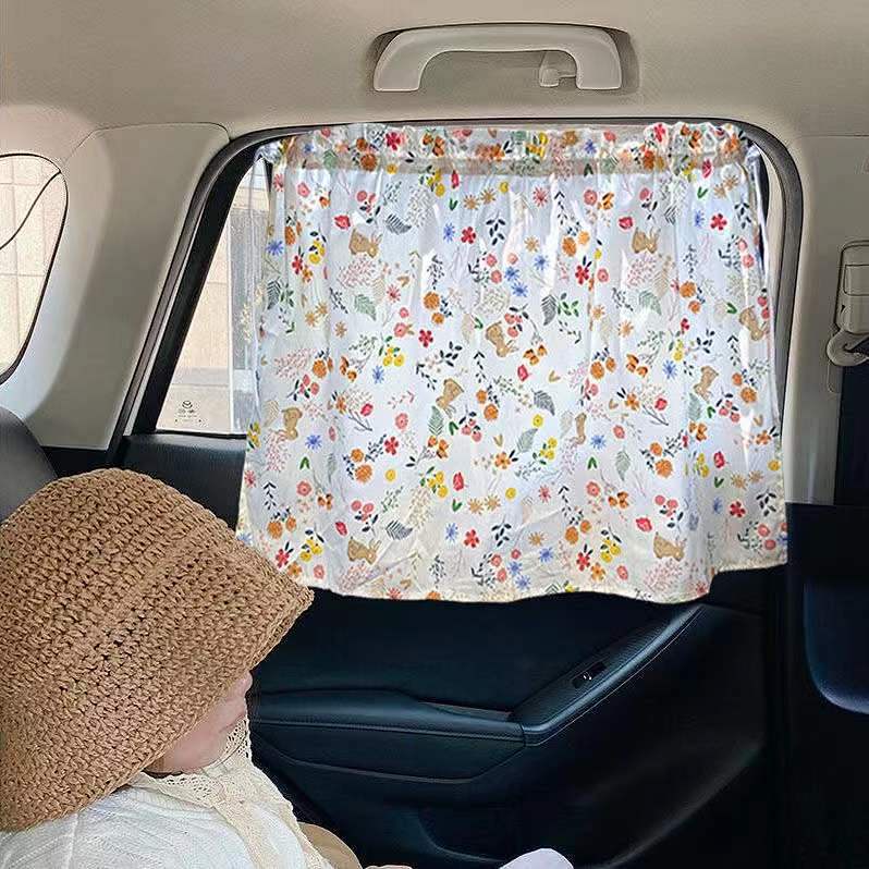 Suction Car Window Sunshade Magnetic Suction Baby Perambulator inside Window Car Sun Protection Curtain tOXX