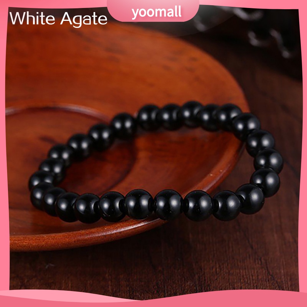 Vòng Tay Chuỗi Hạt Đá Tự Nhiên Thời Trang Cho Nam Và Nữ