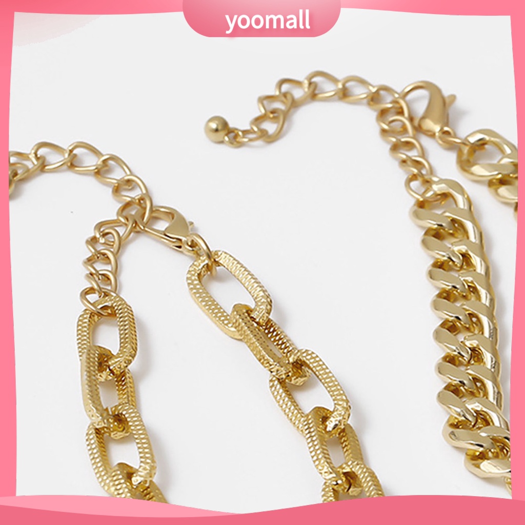 Set 3 Vòng Tay Mắt Xích Có Thể Điều Chỉnh Thời Trang Dự Tiệc Cho Nữ