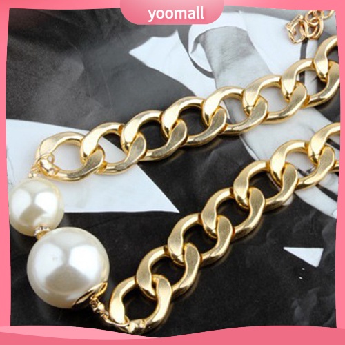 Vòng Cổ Choker Đính Ngọc Trai Nhân Tạo Thời Trang Dành Cho Nữ