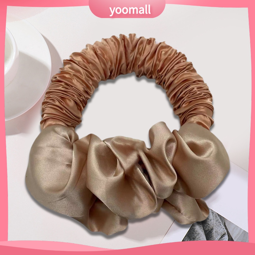 Máy Uốn Tóc Không Để Lại Dấu Vết Bằng Satin Mềm Mại Co Giãn Không Dùng Nhiệt Dùng Khi Ngủ