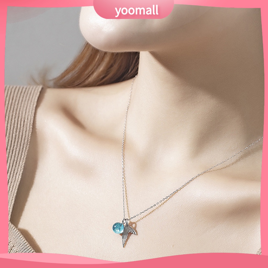 Vòng cổ Mặt Hình Đuôi Cá Thời Trang Dành Cho Nữ