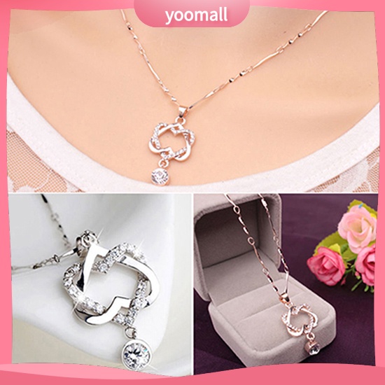 Vòng Cổ Choker Mặt Trái Tim Thời Trang Dành Cho Nữ