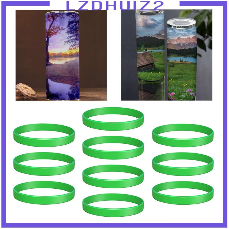 Silicone Bands for Sublimation Tumbler Sublimation Paper Holder for Water Bottle Cup DIY Craft