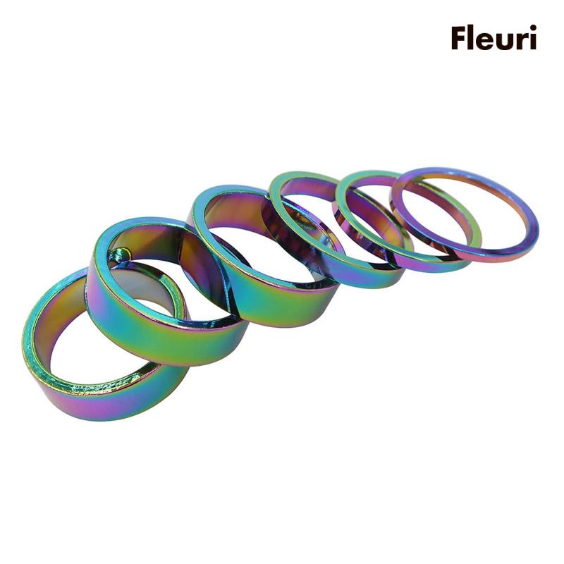 Bộ 6 Vòng Đệm Phuộc Trước 28.6mm Thay Thế Chuyên Dụng Cho Xe Đạp Leo Núi BMX