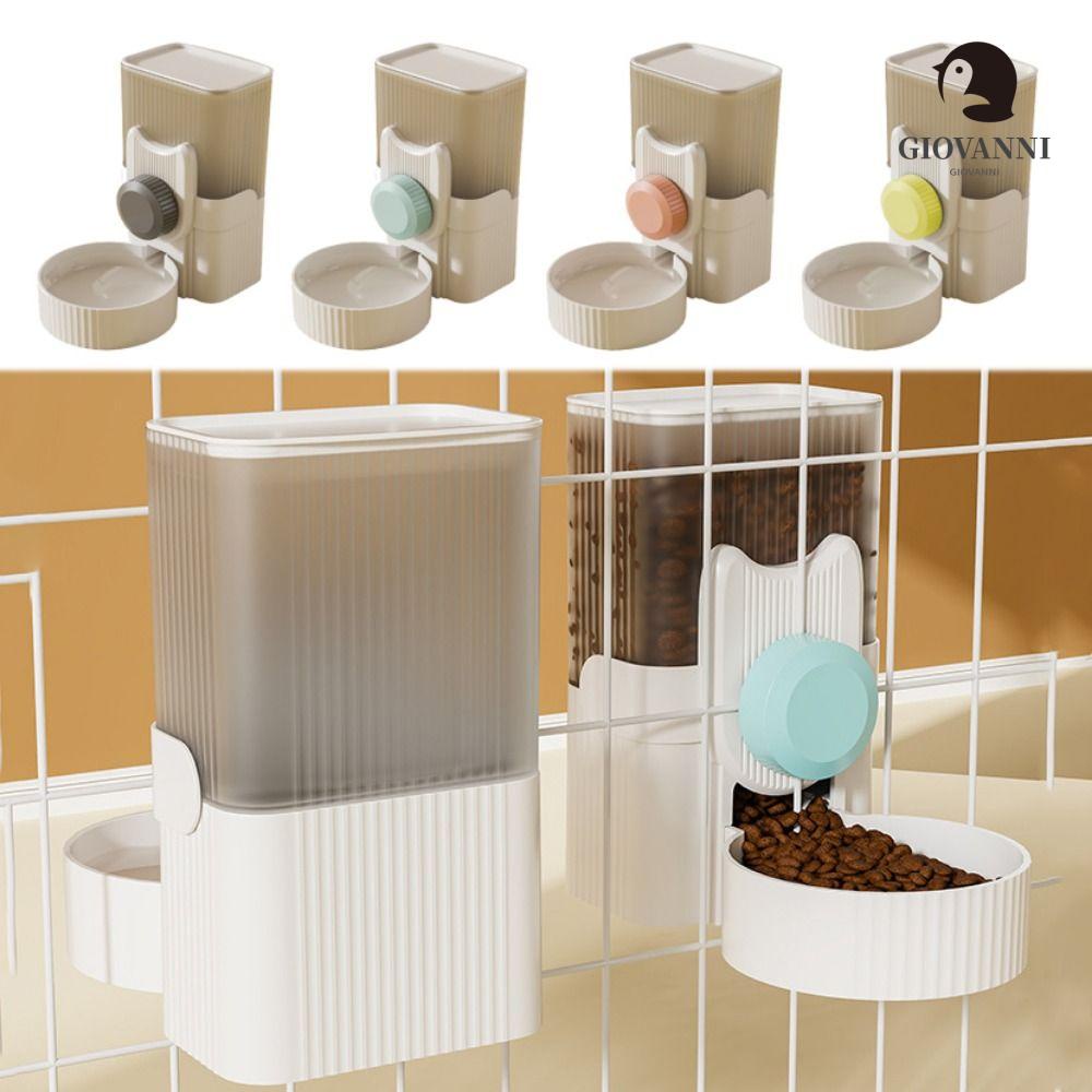 GIOVANNI Máy Đựng Thức Ăn Cho Thú Cưng Bằng Nhựa Nhiều Màu Dung Tích Lớn Đa Năng Có Thể Tháo Rời