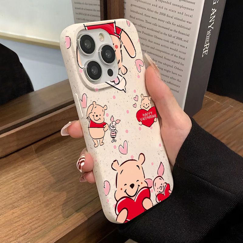 Ốp Điện Thoại Mềm Chống Sốc In Hình Gấu Pooh Cho Iphone 12 8 13 Max 11 14pro7