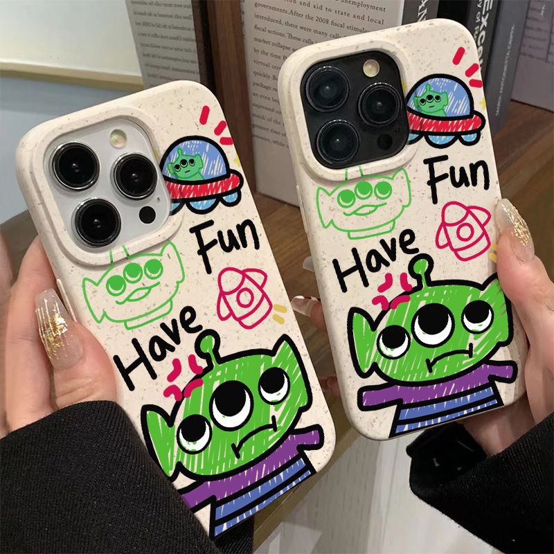 Ốp Điện Thoại Dẻo Họa Tiết Hoạt Hình Cậu Bé Ba Mắt Đơn Giản Chống Sốc Cho iPhone12 13 14pro 11max 7 plus8 BSA8