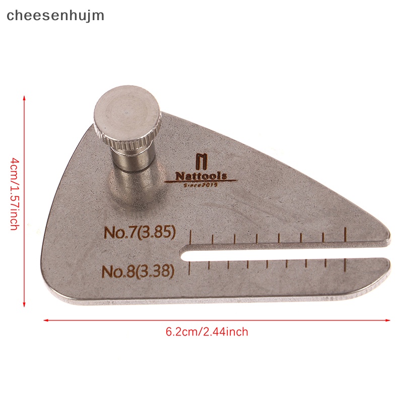 Dụng Cụ Hỗ Trợ Đục Lỗ Đồ Da Bằng Thép Không Gỉ