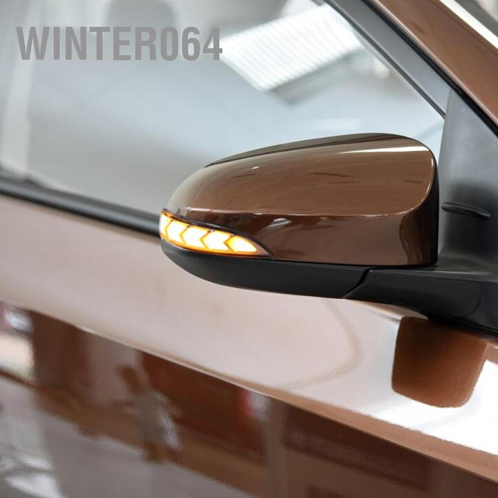 Winter064 Đèn báo rẽ LED trên gương chiếu hậu dòng chảy động 81740‑52050 Phù hợp cho Corolla Camry Avalon Yaris