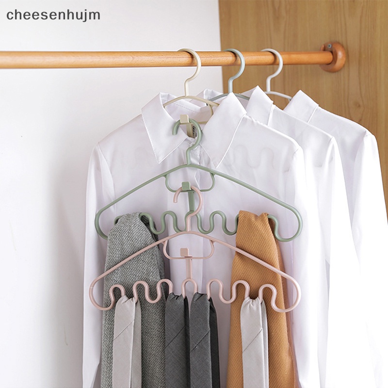 1 Móc Treo Phơi Quần Áo Bằng Nhựa Nhiều Cổng Tiện Dụng