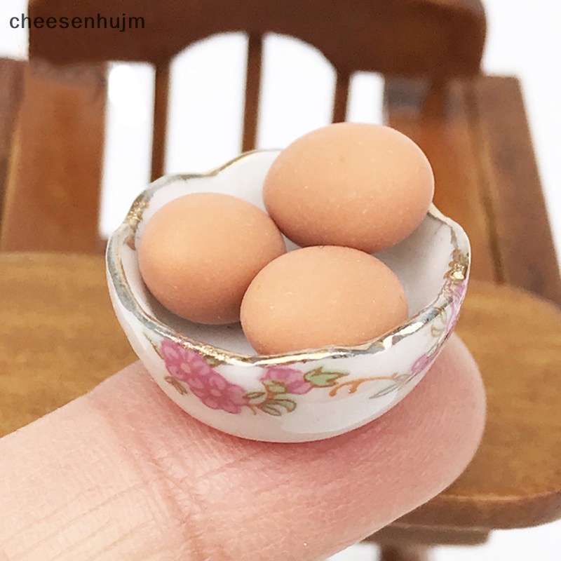 Mô Hình Đĩa Tráng Miệng Mini Tỉ Lệ 1: 12 Dùng Để Trang Trí Nhà Búp Bê