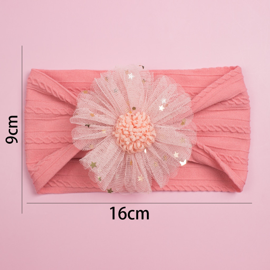 Set 3 Băng Đô Hoa Màu Sắc Ngọt Ngào Cho Bé Gái