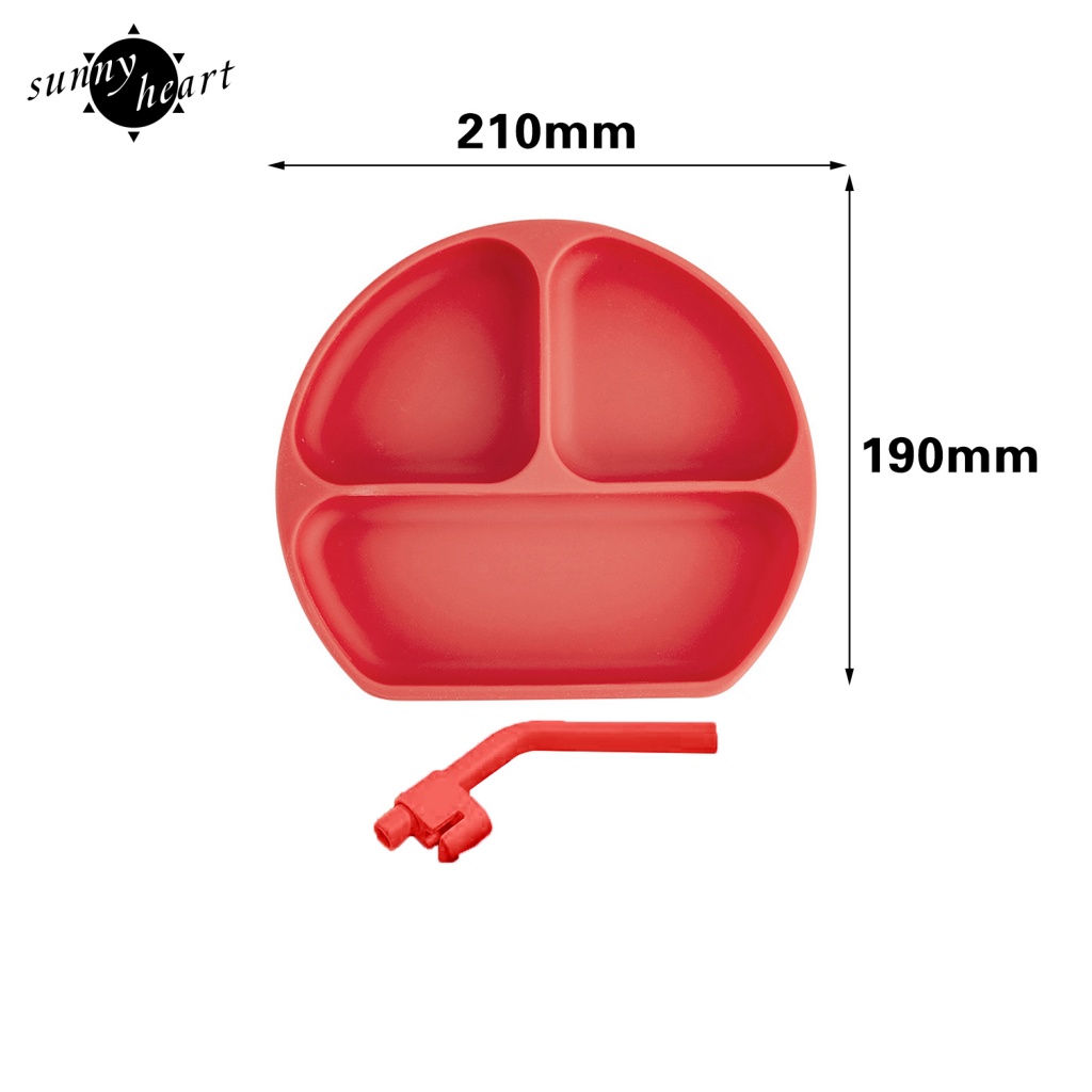 Sunnyheart Đĩa Đựng Thức Ăn Cho Bé Có Độ Sâu 3 cm Và Thức Ăn Không Dễ Trượt Kích Thước Nhỏ Phù Hợp Với Khay Ghế Ăn Cho Trẻ Sơ Sinh Được Sản Xuất Tại Cao