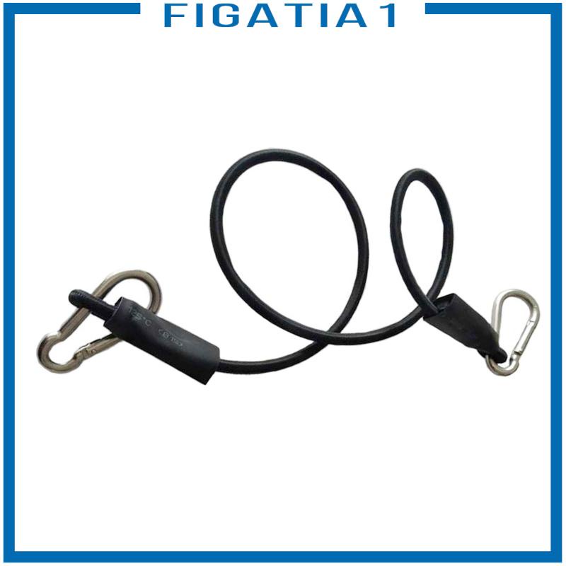 Dây Bungee Màu Đen Dày 6mm 16 inch Dùng Cho Xe Đạp / Cắm Trại