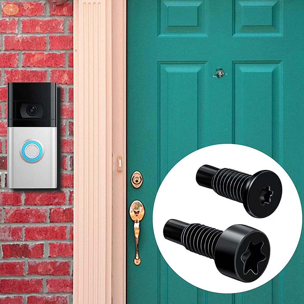 【VARSTR】Doorbell Screws Hardware Screws Metal Accessories Ring Doorbell T6T15 Anti-theft