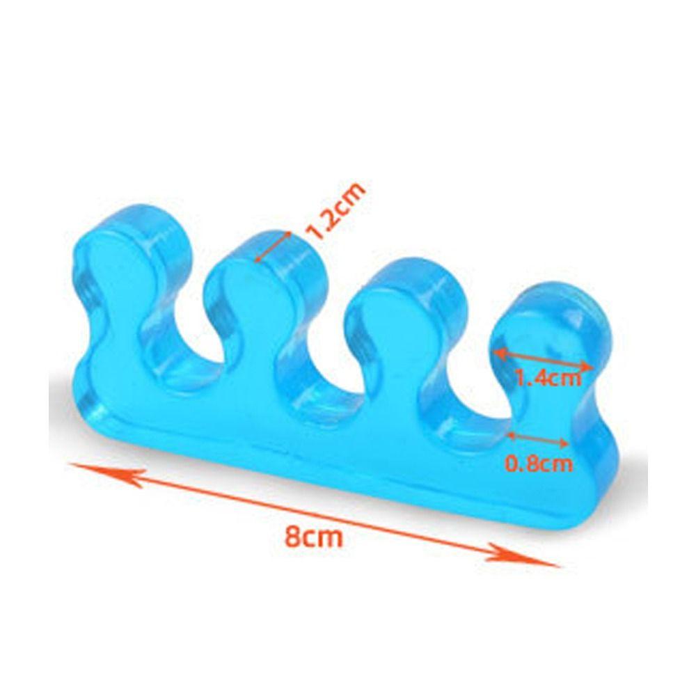 Set 2 Cặp Đệm Tách Ngón Chân Bằng Silicone Giúp Giảm Đau Hiệu Quả