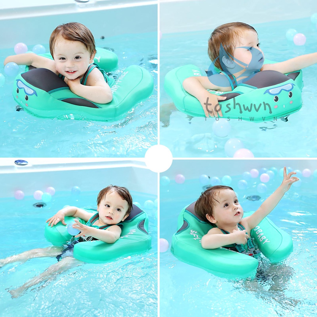 Phao Tập Bơi Bơm Hơi Dành Cho Bé Từ 3-24 Tháng Tuổi