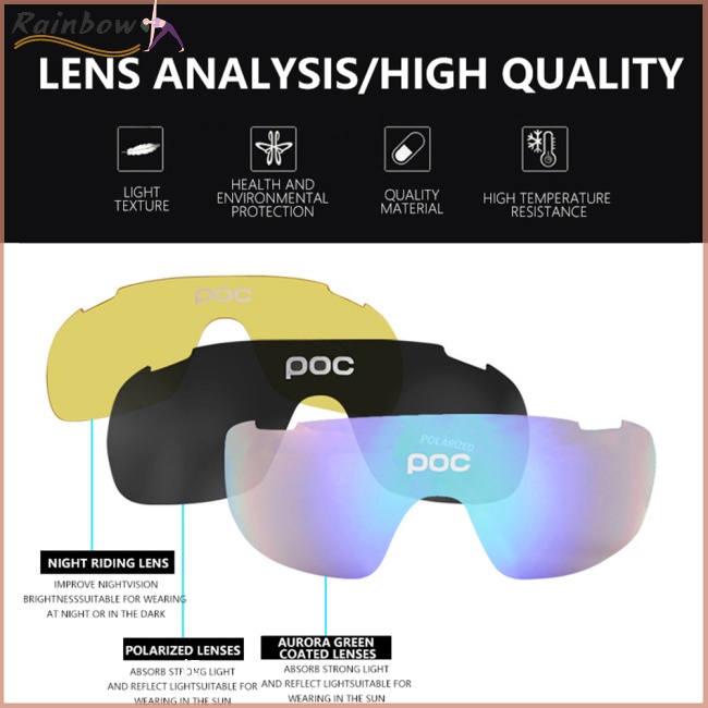 Mắt Kính Chống Gió Có Thể Thay Đổi Tròng Cho Các Hoạt Động Ngoài Trời