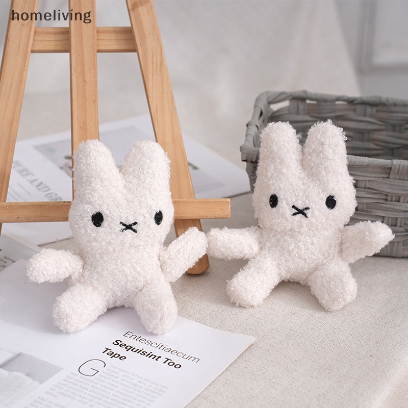 Móc Khóa Thỏ Nhồi Bông Mềm Mại Đáng Yêu