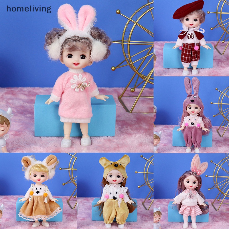 Búp Bê Công Chúa Barbie 16cm Kèm 13 Khớp Nối ob11