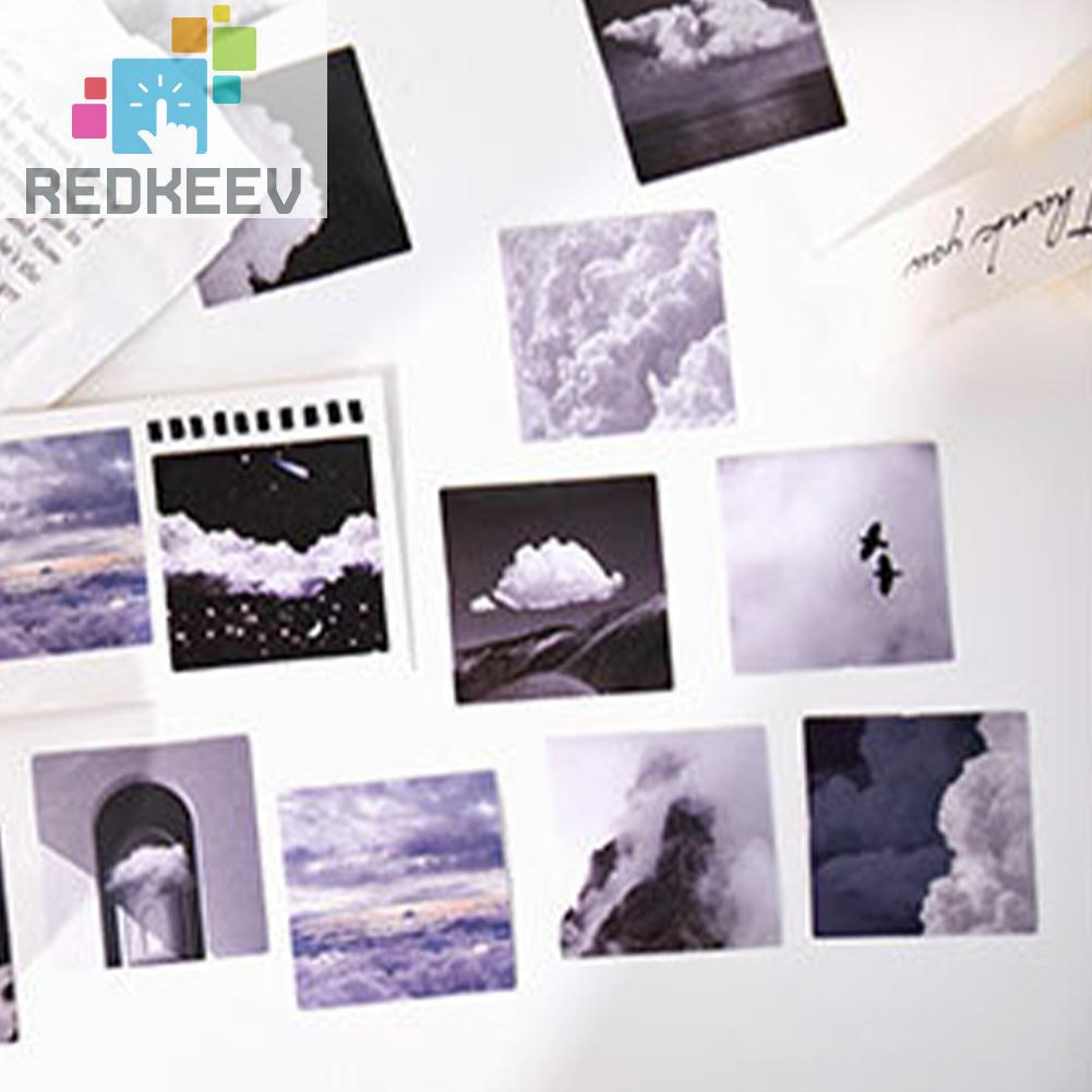 Miếng Dán Trang Trí Laptop / Điện Thoại Bằng Giấy Tự Nhiên Dễ Thương