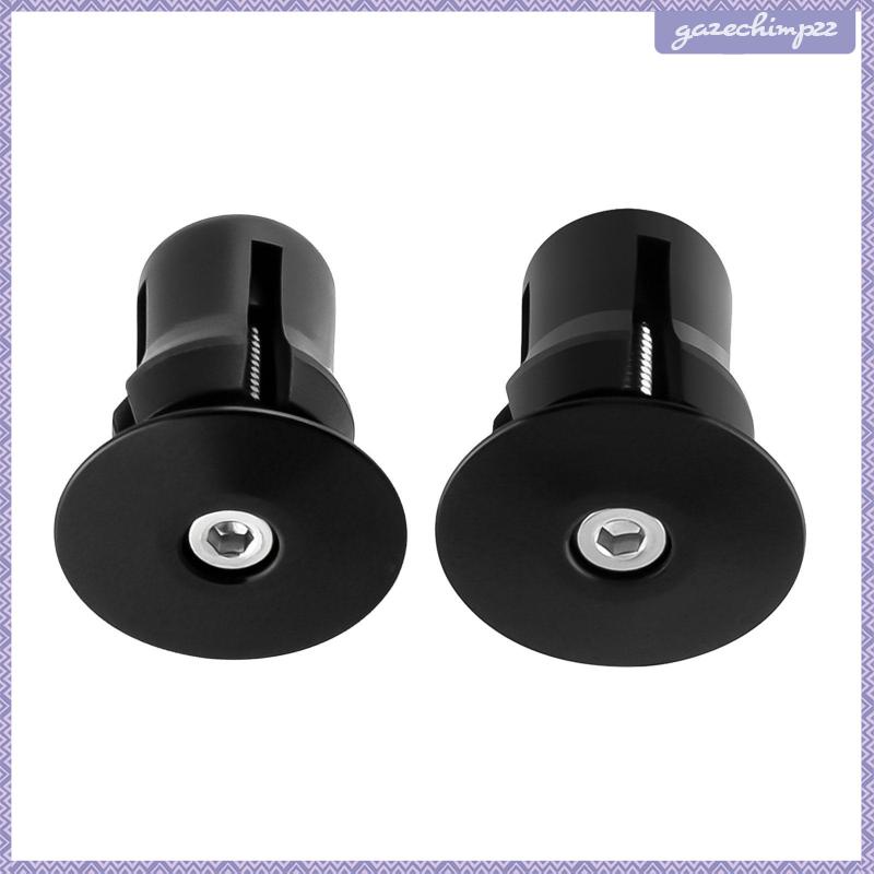 Set 2 Nắp Đậy Tay Lái Xe Đạp Bằng Hợp Kim Nhôm