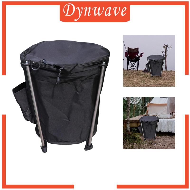 Giỏ Đựng Rác Bằng Vải Oxford Có Tay Cầm 20L Tiện Dụng Cho Sân Vườn