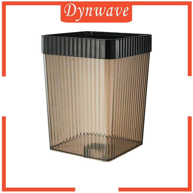 Thùng Rác Đa Năng Trong Suốt Có Nắp Không Cần Dùng Cho Phòng Tắm / Khách Sạn / Văn Phòng / Phòng Ngủ