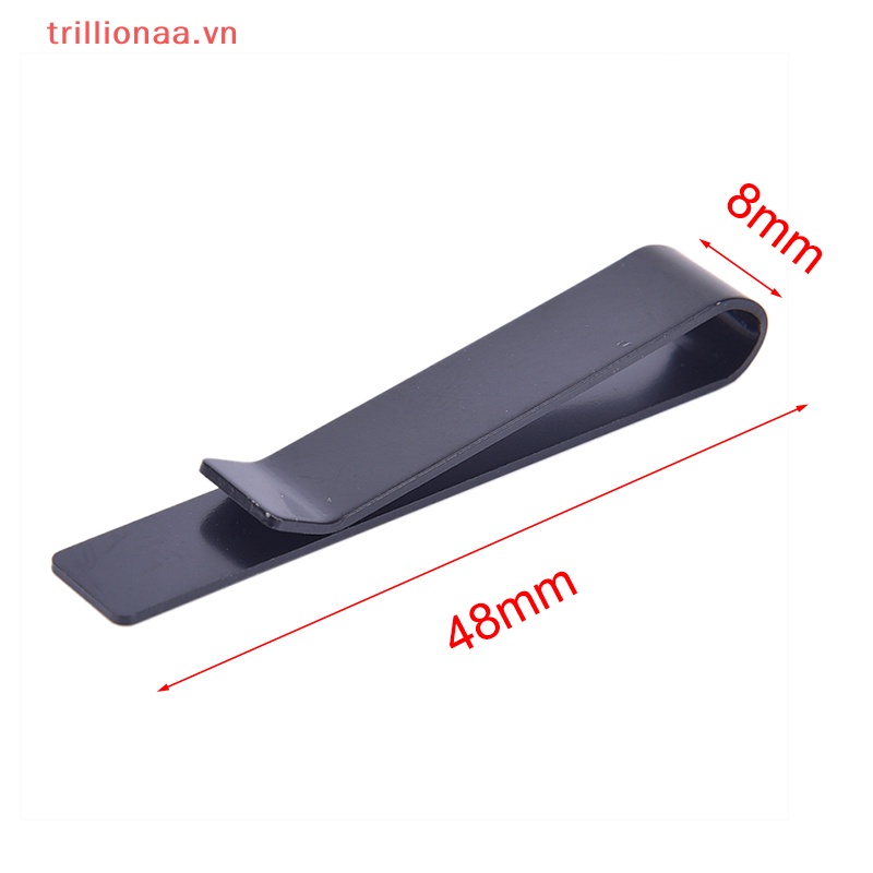 1 Kẹp Cà Vạt Bằng Thép Không Gỉ Phong Cách Cổ Điển Cho Nam
