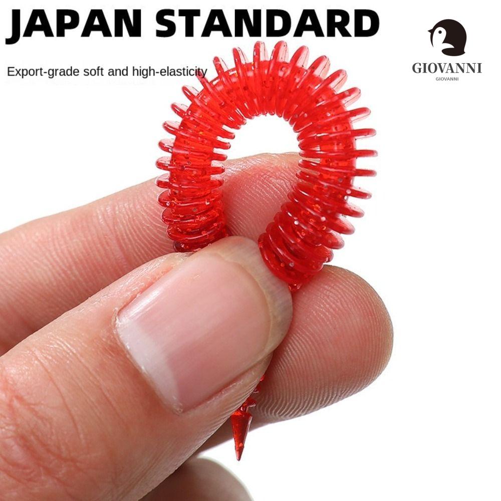 Giovanni Set 10 Mồi Giả Mềm Câu Cá Hiệu Quả