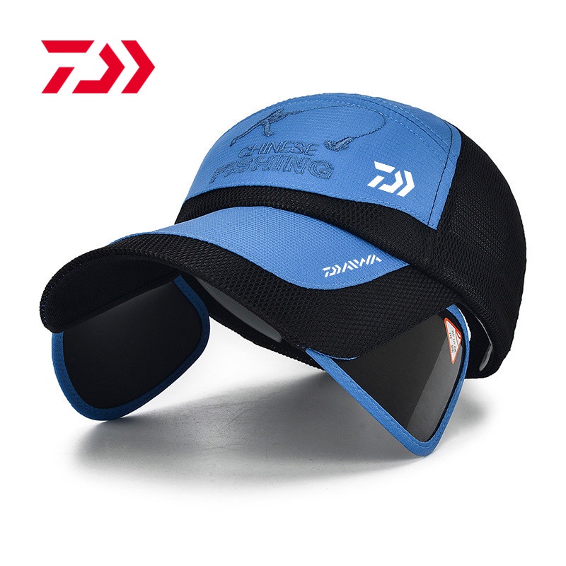 Daiwa Mũ Lưỡi Trai Thể Thao Chống Tia UV Thoáng Khí Thời Trang Mùa Hè Cho Nam