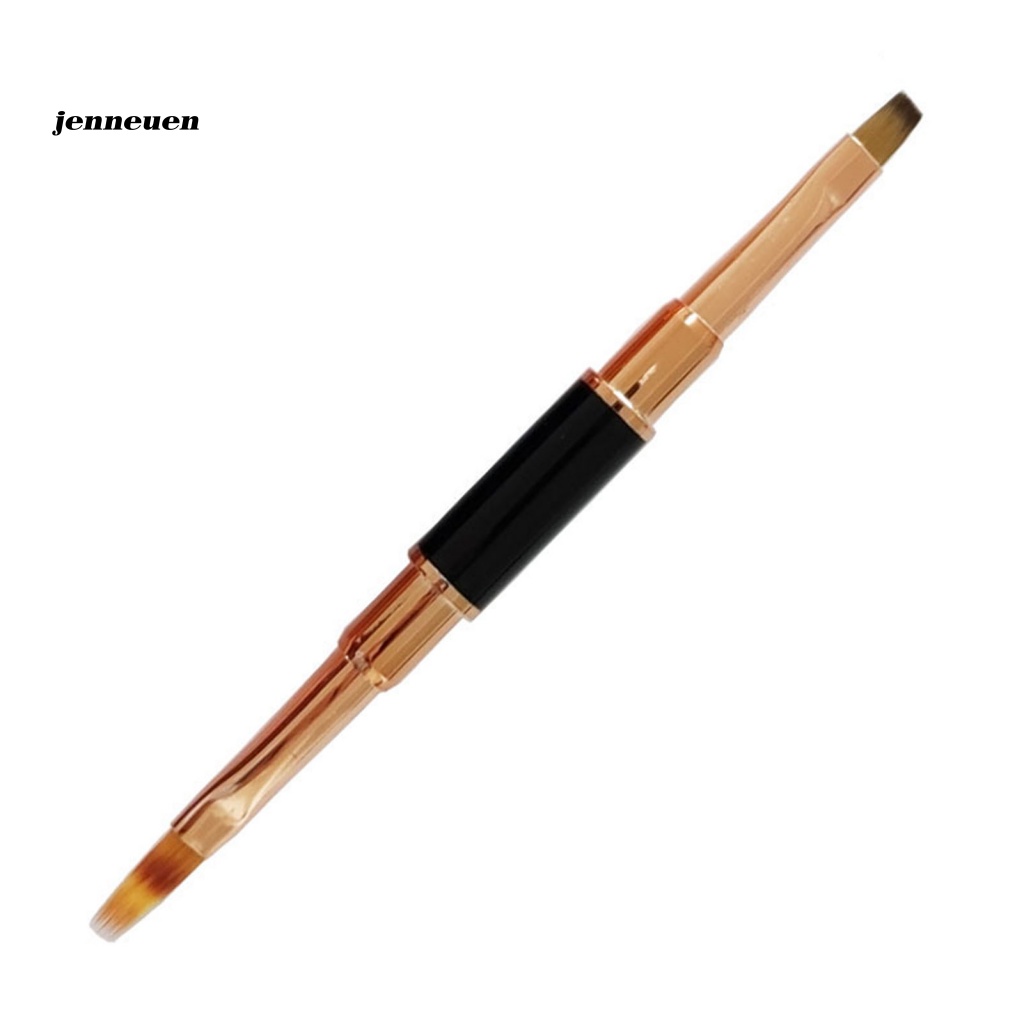 Set 5 Cọ Vẽ Trang Trí Móng Nghệ Thuật Bằng Kim Loại Hai Đầu Màu Vàng Hồng