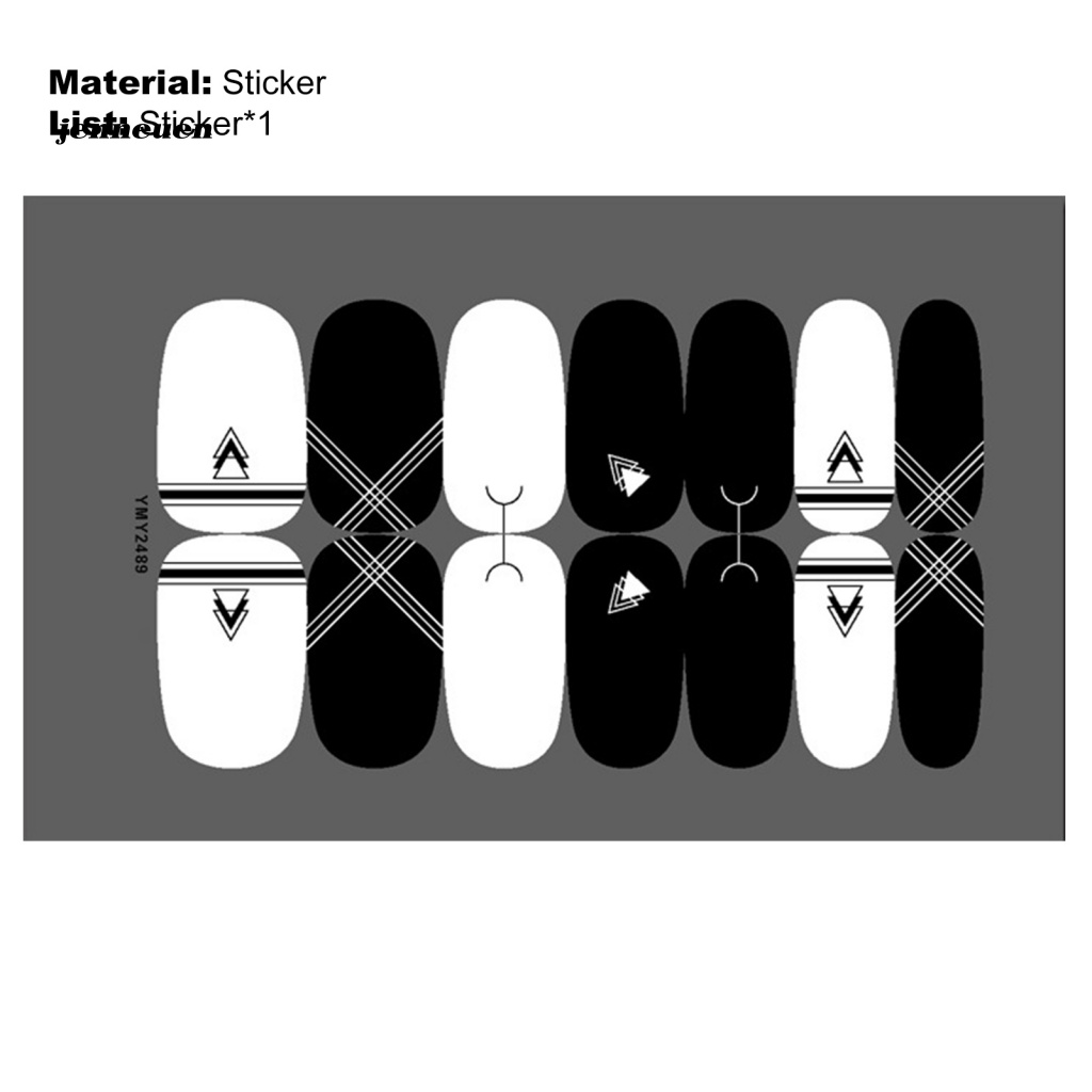 Miếng Dán Trang Trí Móng Nghệ Thuật Tạo Hiệu Ứng 3D DIY