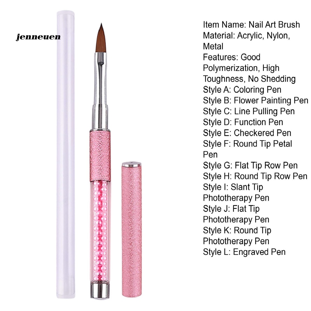 Bút Vẽ Móng Nghệ Thuật Màu Gradient Linh Hoạt Tiện Dụng