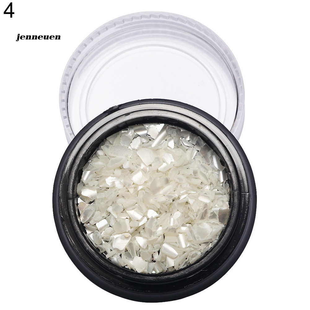 Miếng Dán Trang Trí Móng Tay Hình Vỏ Sò Tự Nhiên DIY