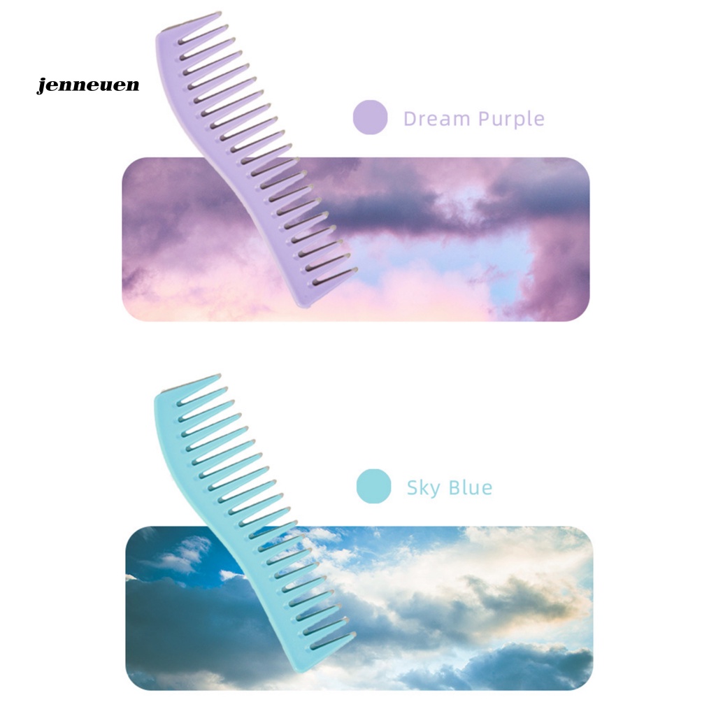 Lược Chải Tóc Răng Thưa Bằng Nhựa Tạo Kiểu Chuyên Dụng Cho Salon