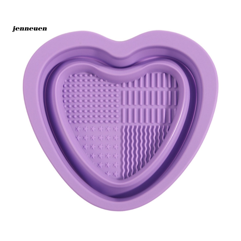 Miếng Rửa Mặt Đa Năng Hình Trái Tim Dành Cho Nữ