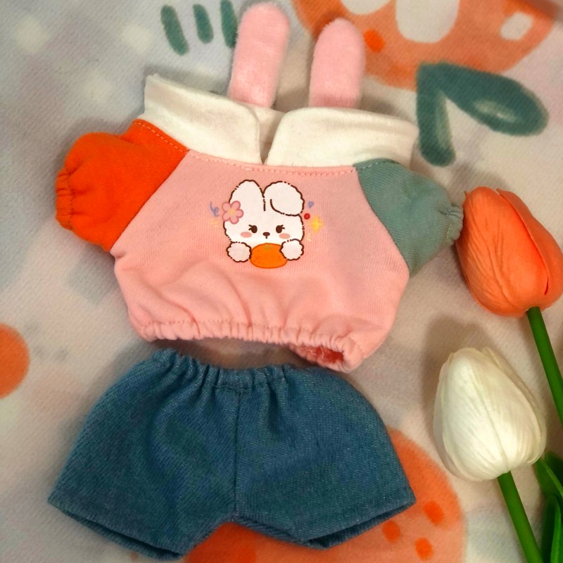 Bộ Quần Áo Bằng Cotton Thay Thế Cho Búp Bê 20cm 20cm