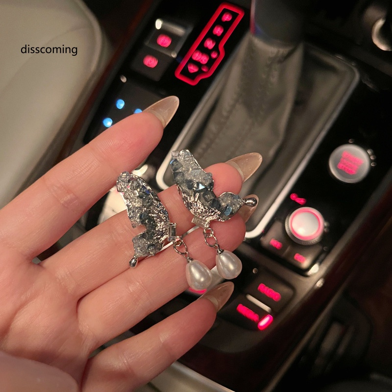 Áo Thun SL SL SL SL SL SL SL| Bông Tai Hình Giọt Nước Đính Ngọc Trai Và Pha Lê Lấp Lánh Thời Trang Cho Nữ