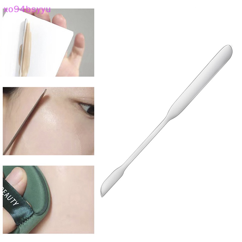 1 Cây Trộn Phấn Trang Điểm Hai Đầu Bằng Thép Không Gỉ Xo94Bsyu