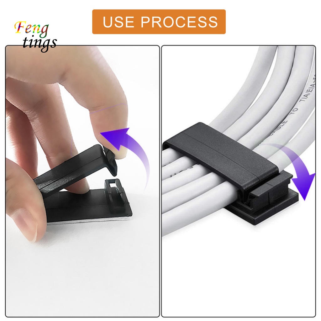 Set 5 Dụng Cụ Quấn Dây Cáp Tự Dính Tiện Dụng