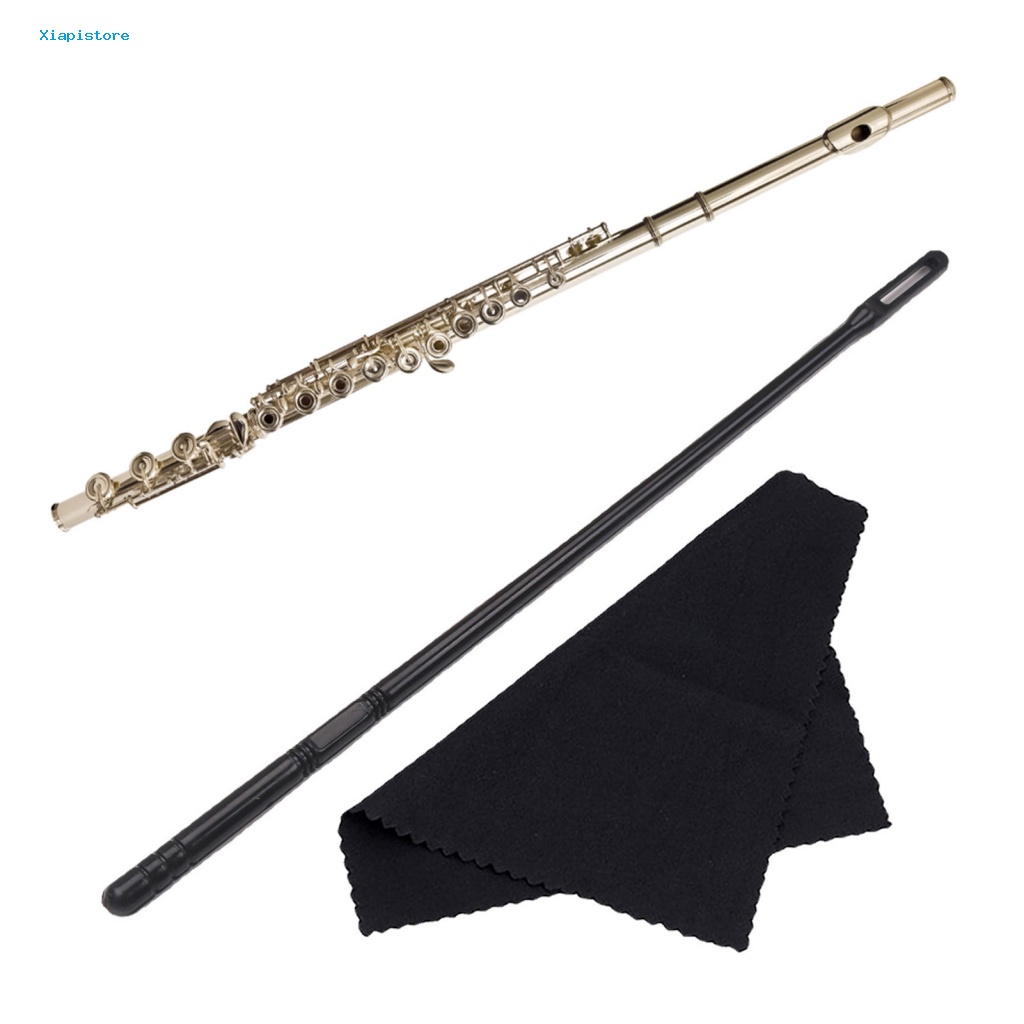 [Xiapistore] Bộ 2 Thanh Làm Sạch Bề Mặt Mịn Màng Hiệu Quả Cao Chống Vỡ Ống Sáo Chăm Sóc Nhạc Cụ Có Thể Tái Sử Dụng