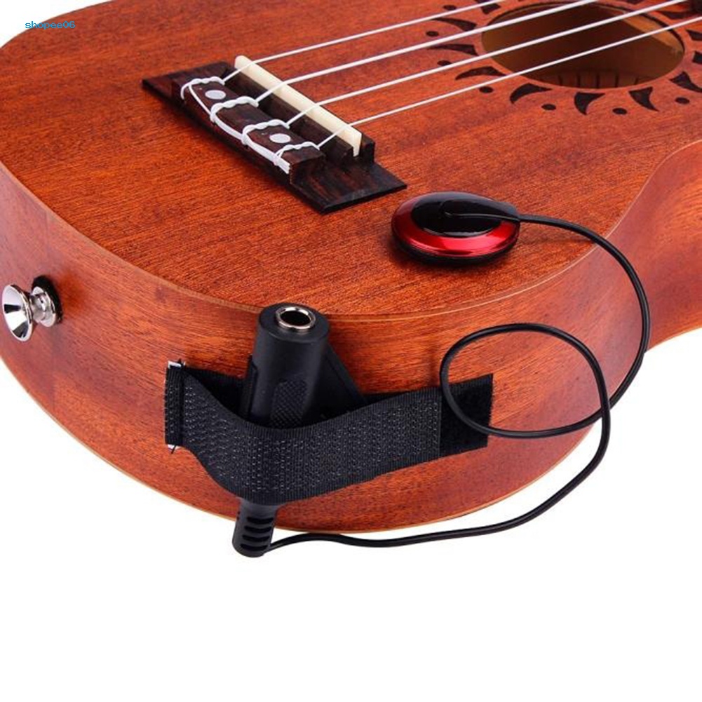 Pickup Di Động Kèm Micro Cho Đàn Guitar Violin Mandolin Ukulele