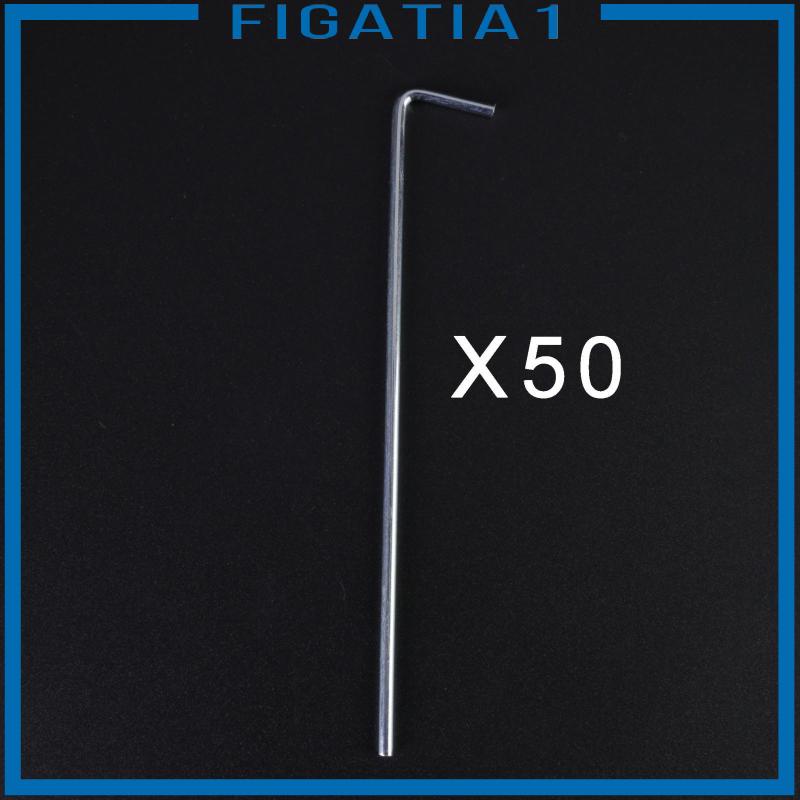 Bộ 50 Móc Treo Lều Trọng Lượng Nhẹ Tiện Dụng Cho Cắm Trại