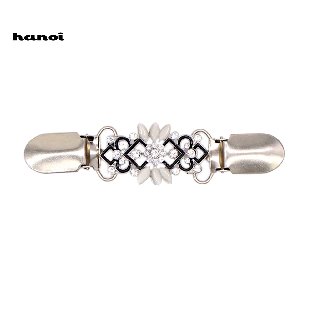 Kẹp Cài Áo Khoác Cardigan Đính Đá Thời Trang Cho Nữ