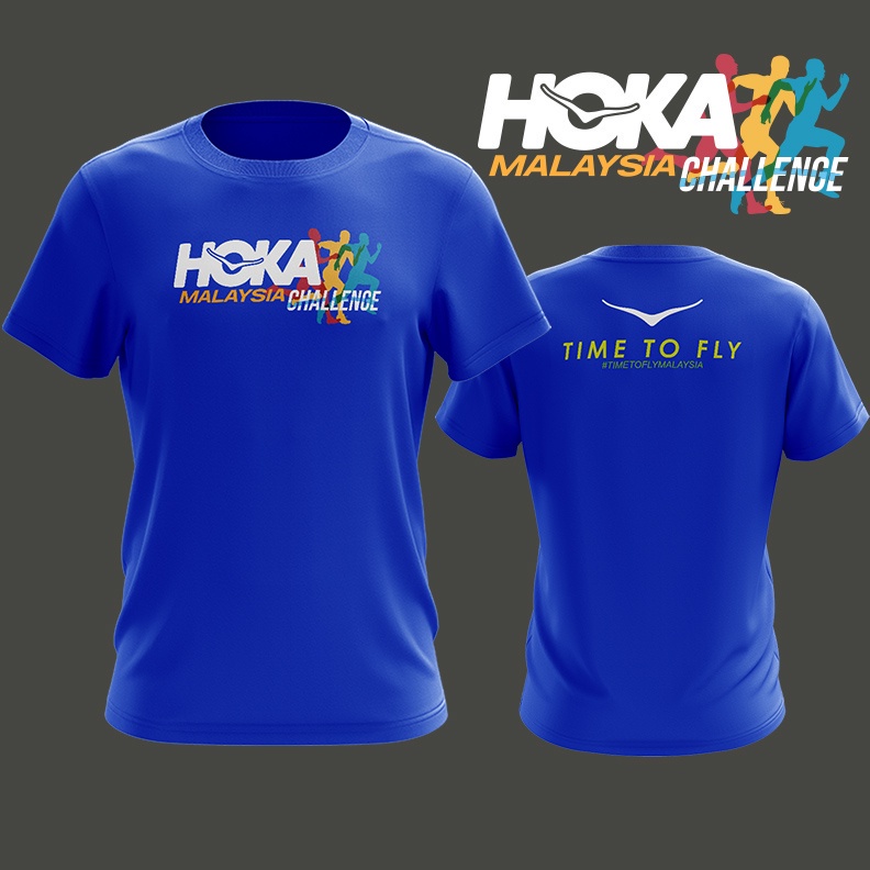 Hoka one malaysia challenge running t shirt đã sn sàng
