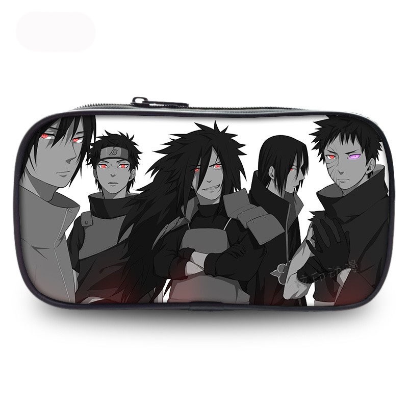 Túi Đựng Bút Chì Sức Chứa Lớn Họa Tiết Hoạt Hình Naruto Nippon Sáng Tạo