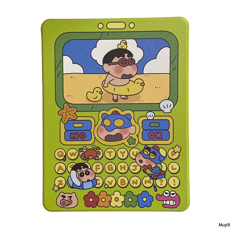 Bao Da Máy Tính Bảng In Hình Shin-chan Thời Trang Cho Ipad 10.2 Ipad 10Th Mini 6 Ipad 9.7 Air 10.9 Pro 11 / Ipad 12.9 Ipad 9Th Ốp